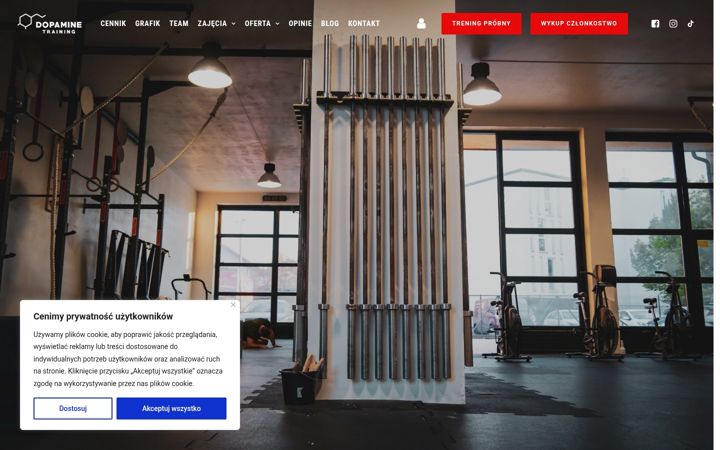 Screenshot ta' dopaminetraining.pl