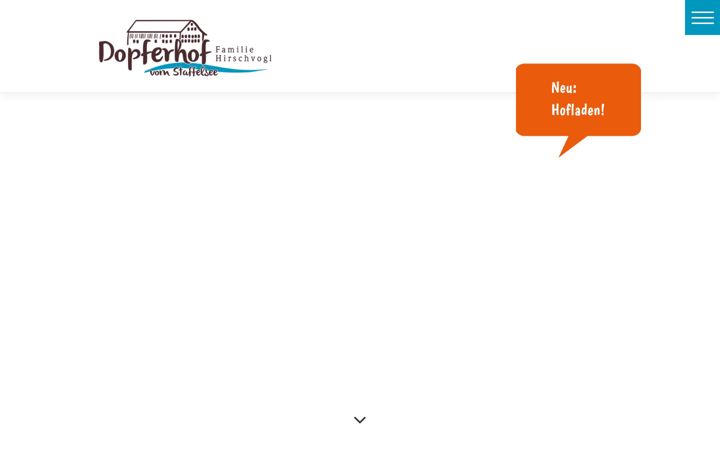 Screenshot of dopferhof.de