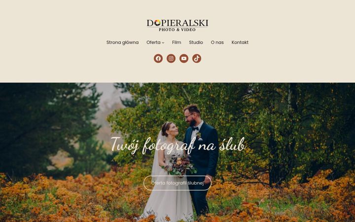 Screenshot of dopieralski.com