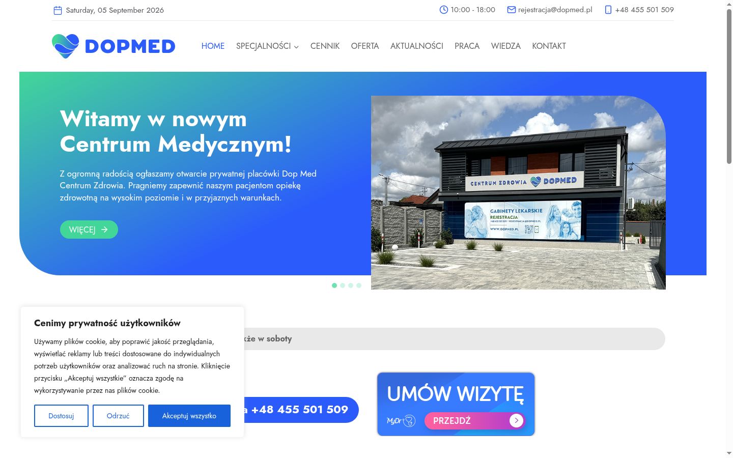 Screenshot tal-banner tal-kunsens muri qabel kwalunkwe interazzjoni