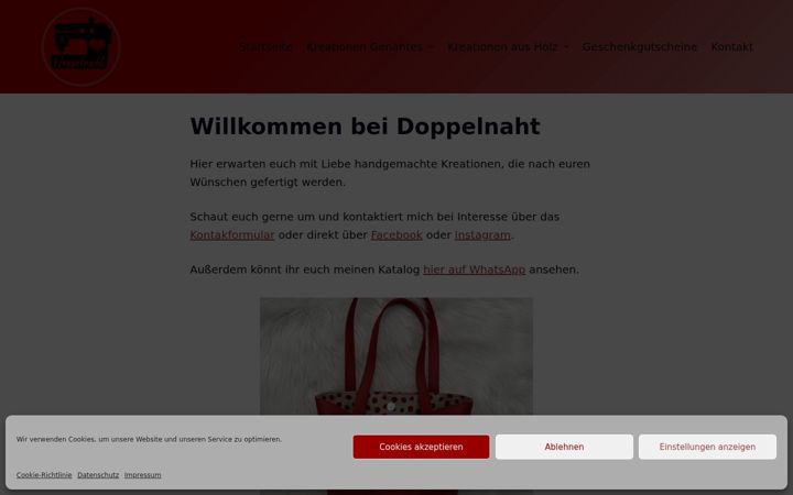 Zrzut ekranu doppelnaht-handmade.de