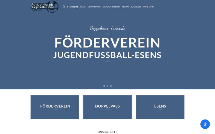 Zrzut ekranu doppelpass-esens.de
