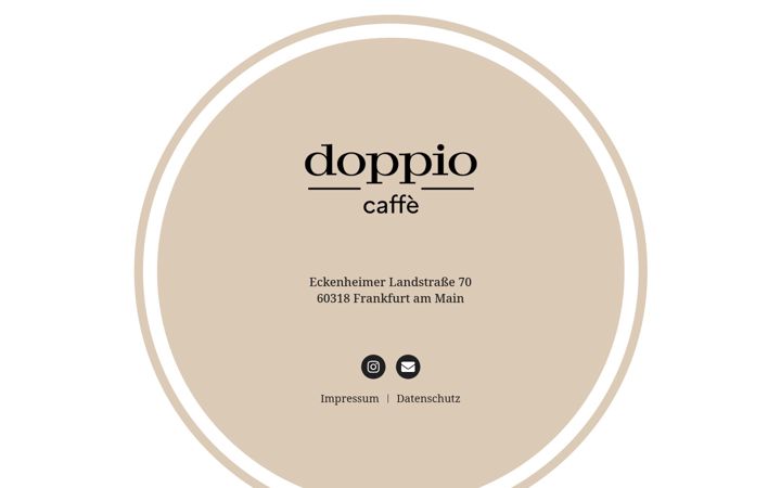 Screenshot of doppiocaffe.de