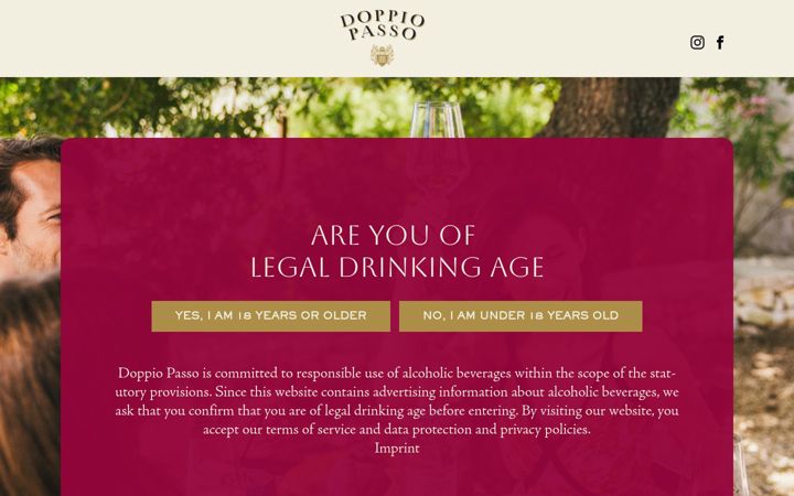 Screenshot of doppiopasso.com