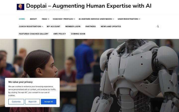 Screenshot of dopplai.com