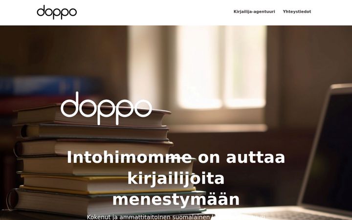 Screenshot van doppo.fi