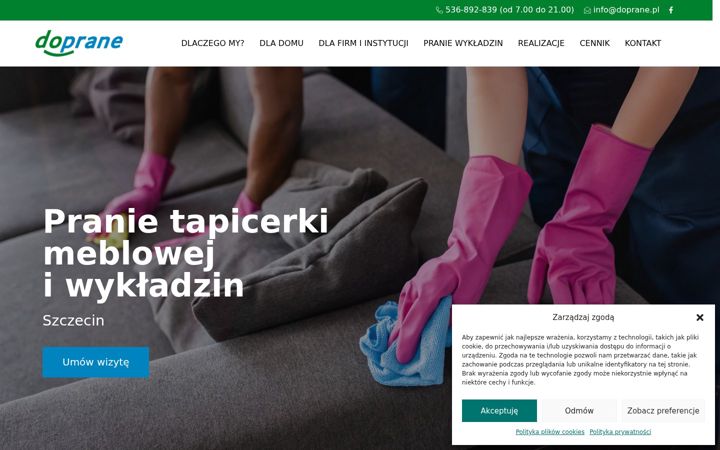 Screenshot ta' doprane.pl