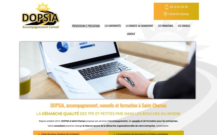 Captura de pantalla de dopsia-conseil-13.fr