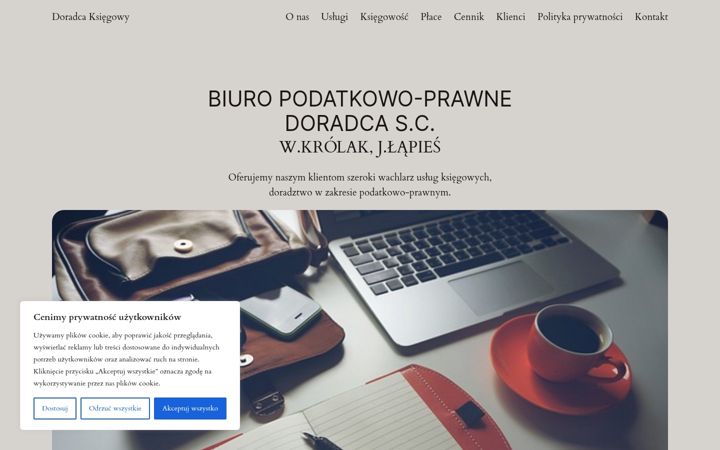 Screenshot ta' doradca-sc.pl