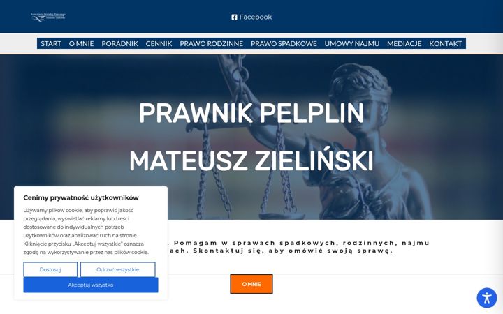 Screenshot ta' doradca-zielinski.pl