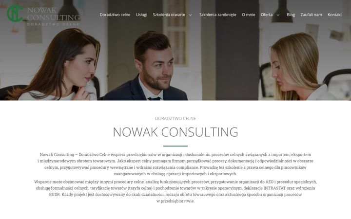 Screenshot ta' doradcacelny.pl
