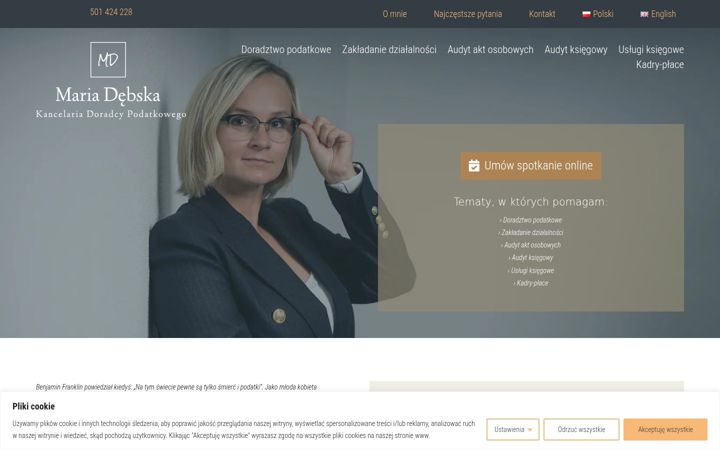 Screenshot ta' doradcapodatkowytorun.pl