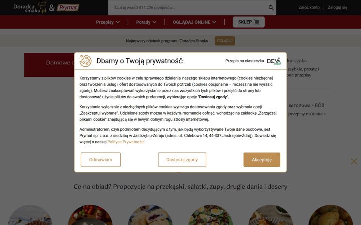 Screenshot of doradcasmaku.pl