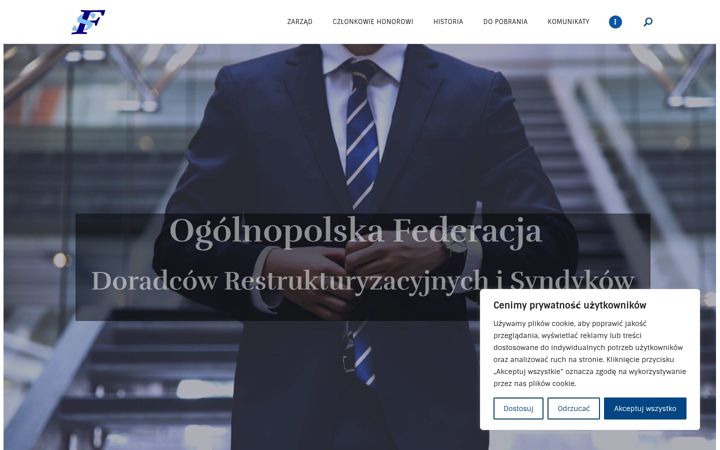 Screenshot of doradcy-restrukturyzacyjni.org