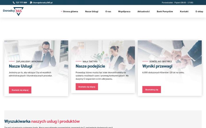 Screenshot ta' doradcy365.pl
