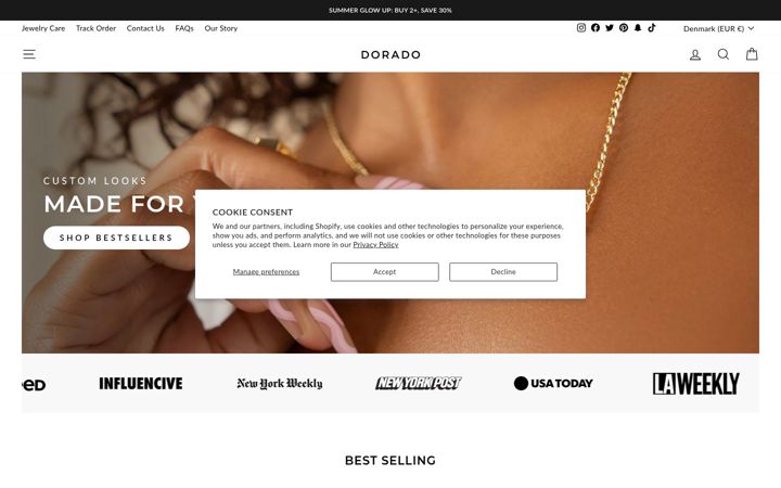 Screenshot of dorado.com