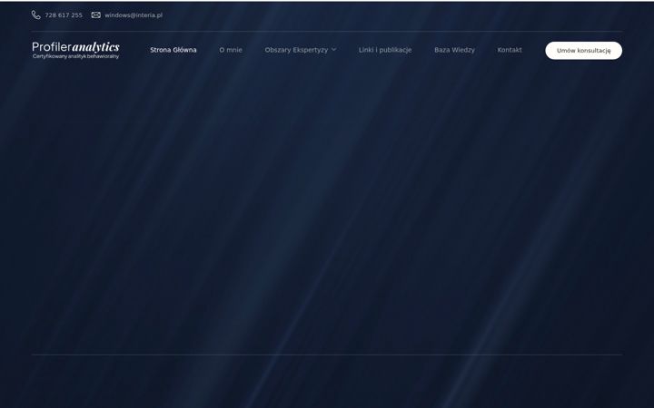 Screenshot von doradztwobehawioralne.pl