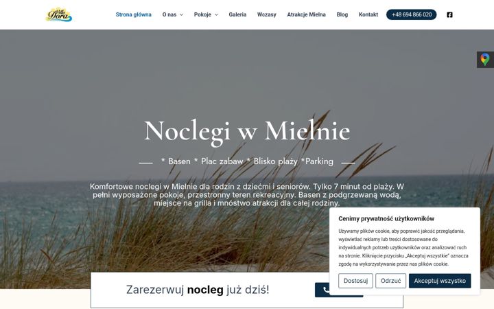 Screenshot von doramielno.pl