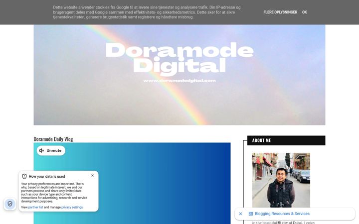 Screenshot of doramode-digital.com