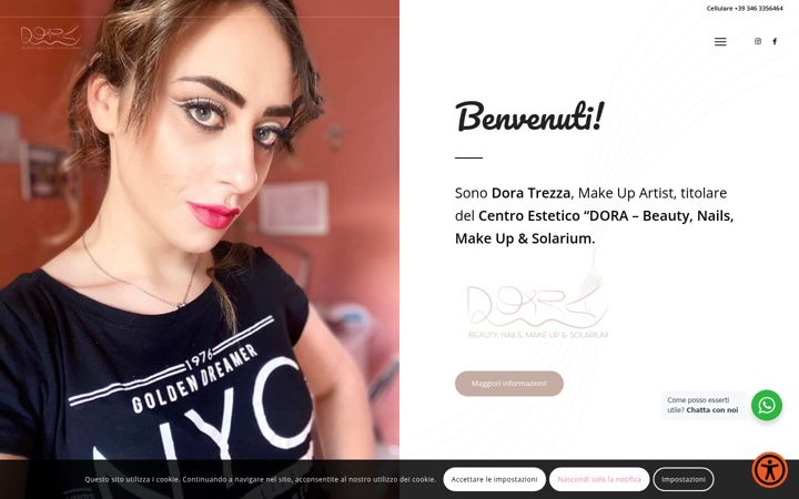 Skærmbillede af doranailsbeauty.it