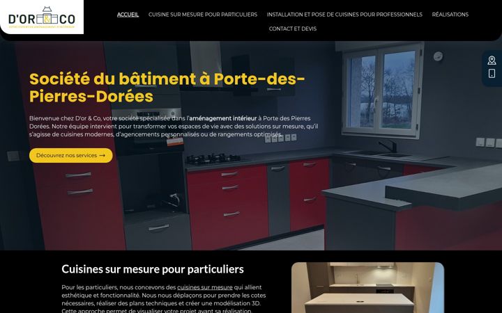 Screenshot of dorandco-villefranche.fr