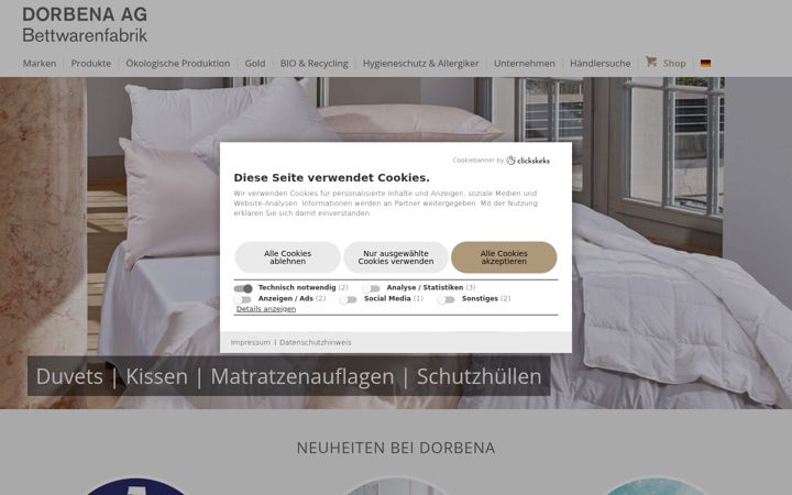 Screenshot of dorbena.com