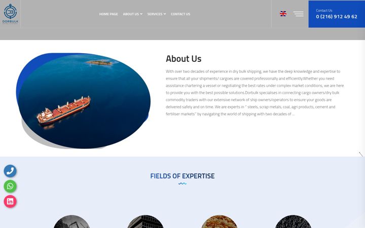 Screenshot of dorbulk.com