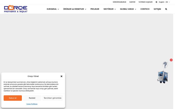 Screenshot of dorce.com.tr