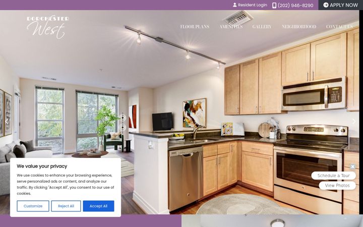 Screenshot of dorchesterwest.com