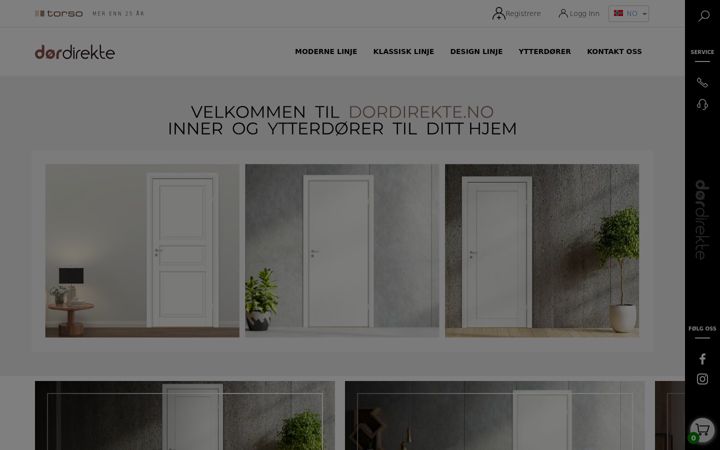 Skærmbillede af dordirekte.no
