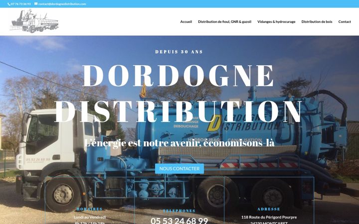 Screenshot of dordognedistribution.com