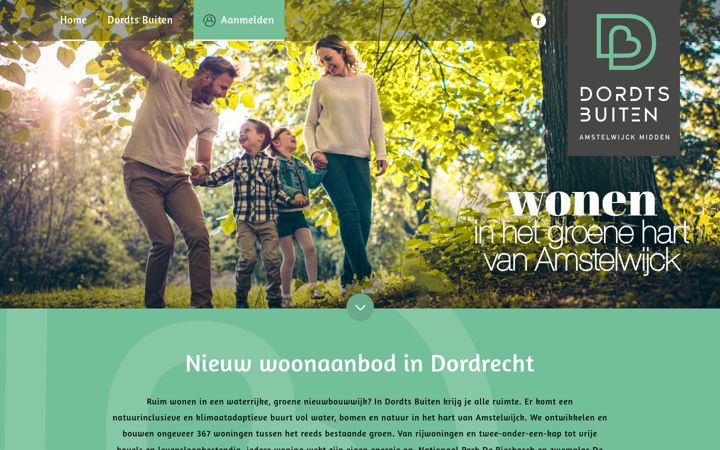 Screenshot di dordts-buiten.nl