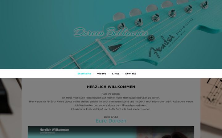 Screenshot of doreen-belhaoues.de