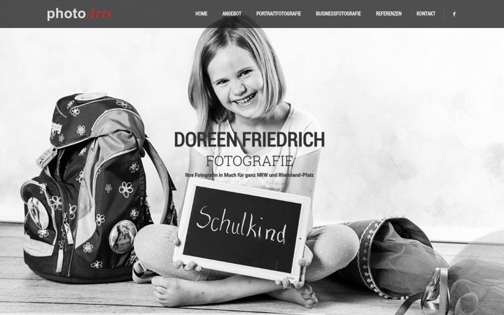 Screenshot di doreenfriedrich.de