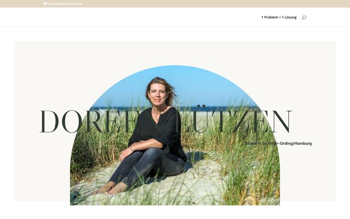 Screenshot of doreenluetzen.de