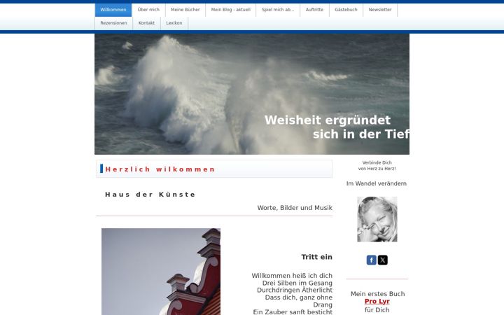 Screenshot di doreenmalinka.de
