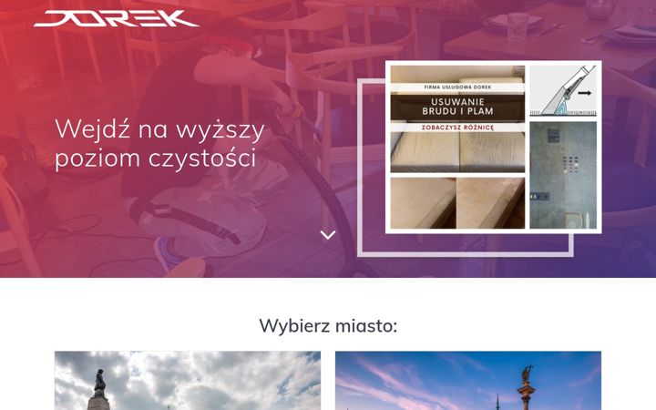 Screenshot von dorek.waw.pl