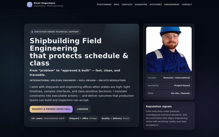 Screenshot of dorel.org