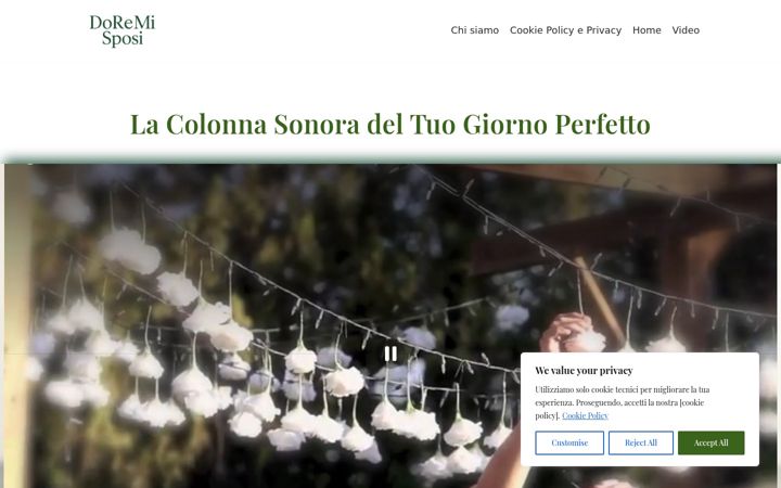 Screenshot van doremisposi.it