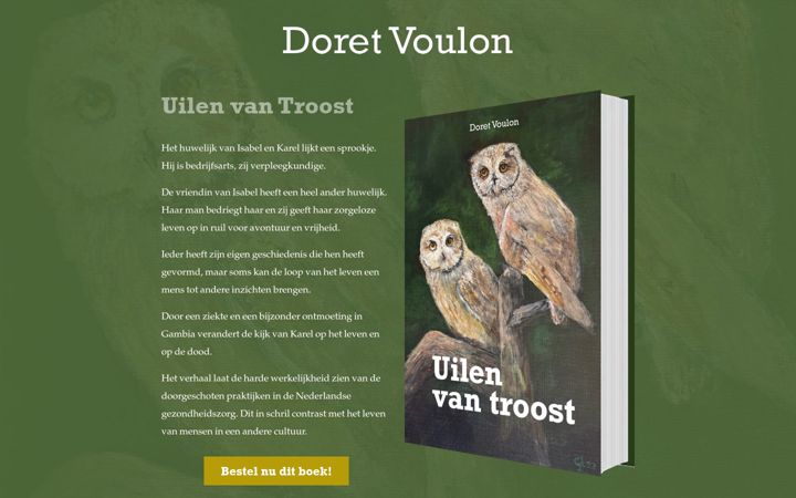 Screenshot of doretvoulon.nl
