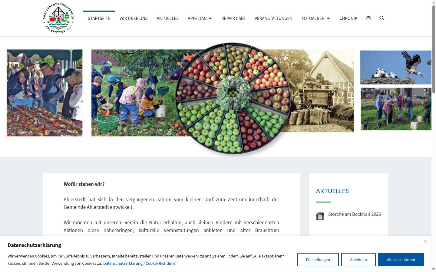Snímek obrazovky baneru souhlasu zobrazeného před jakoukoli interakcí