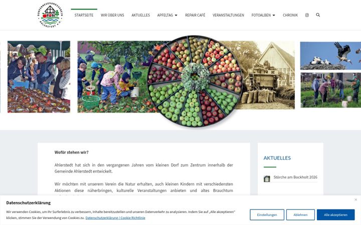 Screenshot of dorf-ahlerstedt.de