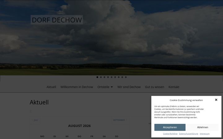 Screenshot ta' dorf-dechow.de