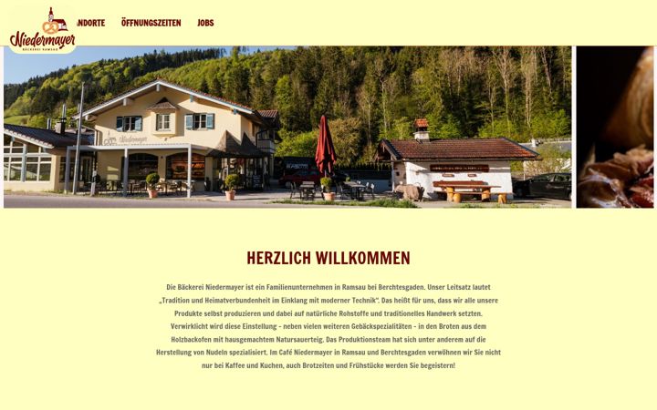 Screenshot of dorfbaeckerei.de