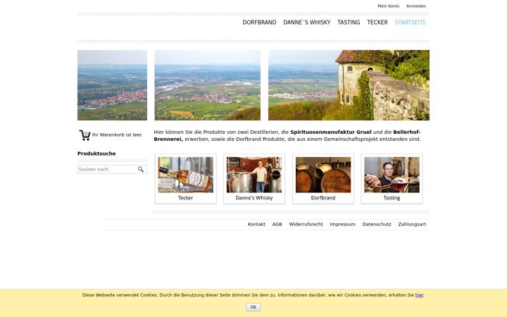 Screenshot of dorfbrand.com