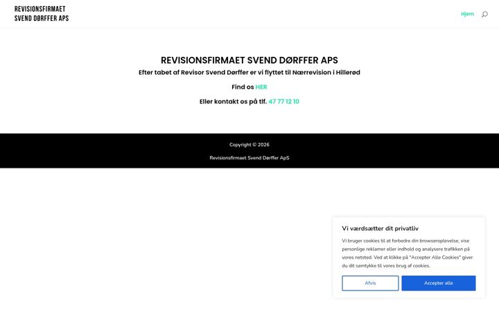 Snímek obrazovky dorffer.dk