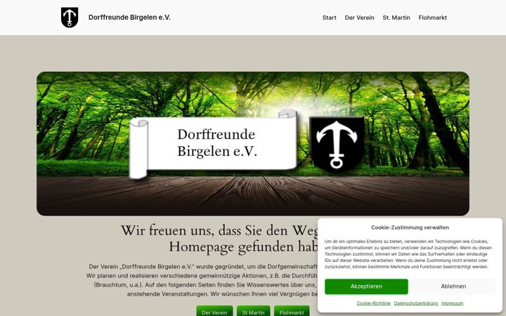 Skærmbillede af dorffreunde-birgelen.de