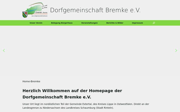 Screenshot of dorfgemeinschaft-bremke.de