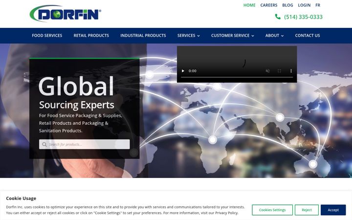 Screenshot of dorfin.com