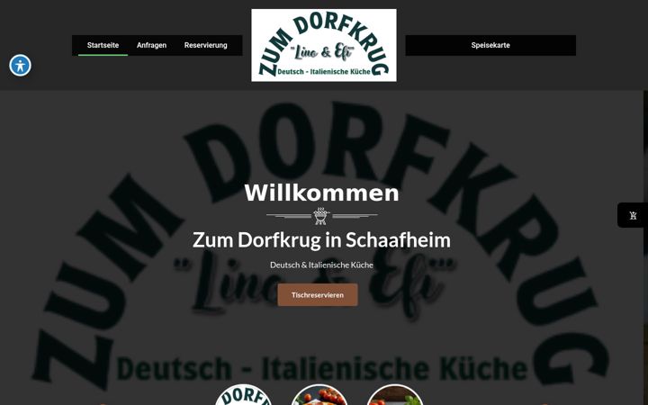 Screenshot di dorfkrug-schaafheim.de